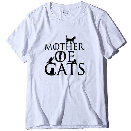 Cat Mom Casual Tee - Comfy Short Sleeve